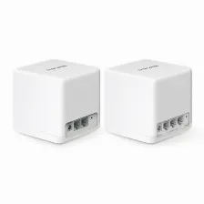 Sistema Mesh Mercusys Ax1500 Halo H60x Wi-fi 6 (802.11ax), Rj-45 2, Blanco
